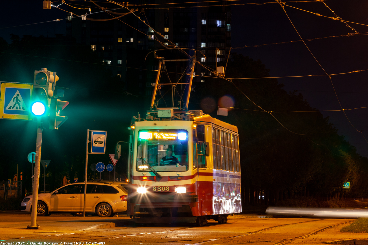 Санкт-Петербург, 71-134А (ЛМ-99АВ) № 3308