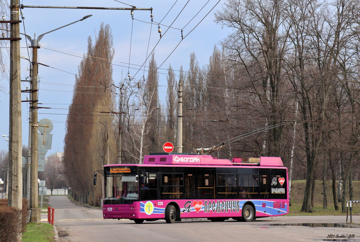 Кременчуг, Богдан Т70117 № 028