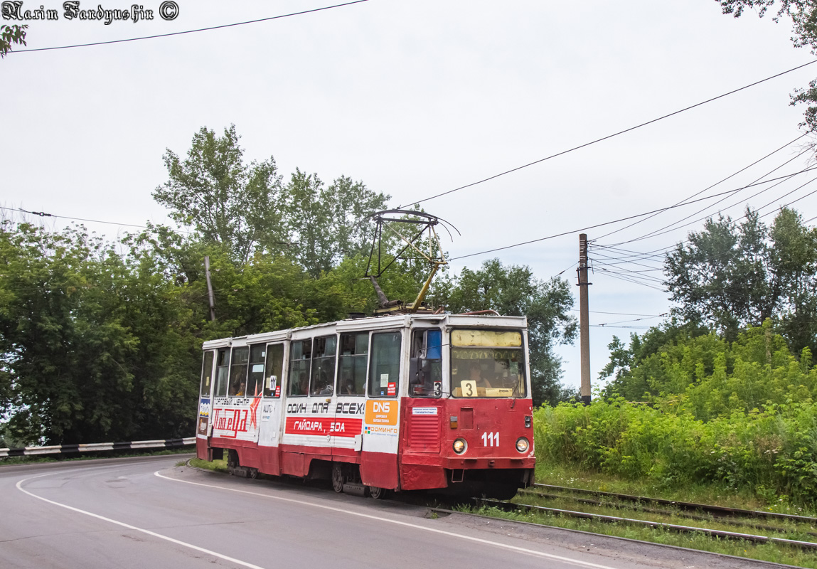 Прокопьевск, 71-605 (КТМ-5М3) № 111 Прокопьевск, 71-605 (КТМ-5М3) № 111