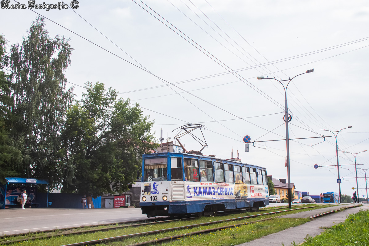 Прокопьевск, 71-605 (КТМ-5М3) № 102 Прокопьевск, 71-605 (КТМ-5М3) № 102