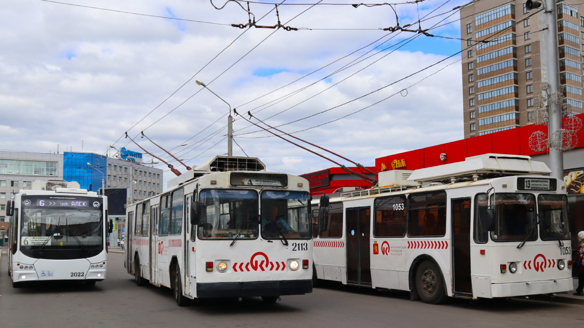 Красноярск, ЗиУ-682 КВР Красноярск № 2113