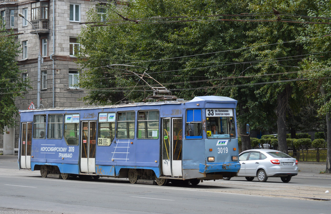 Новосибирск, 71-605 (КТМ-5М3) № 3019