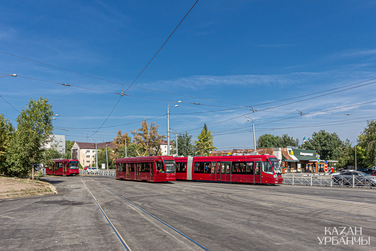 Казань — Линии ГЭТ [1] — Центр; Казань — Линии ГЭТ [7] — Конечные станции и разворотные кольца