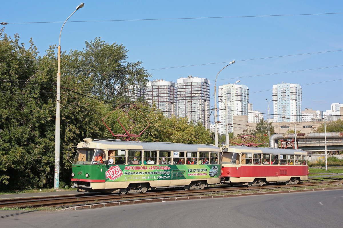 Jekaterinburg, Tatra T3SU № 661