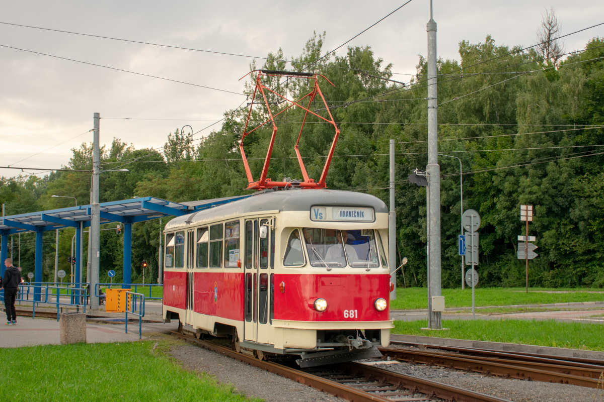 Острава, Tatra T2 № 681