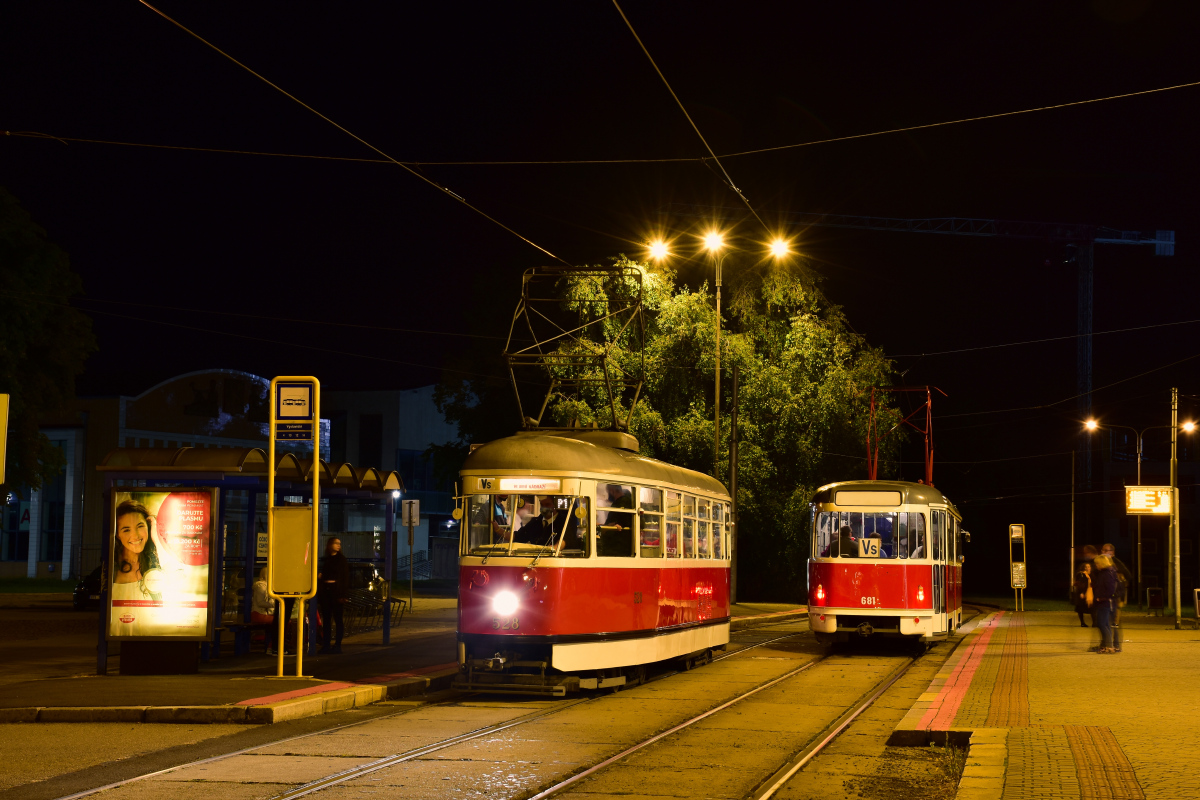 Острава, Tatra T1 № 528