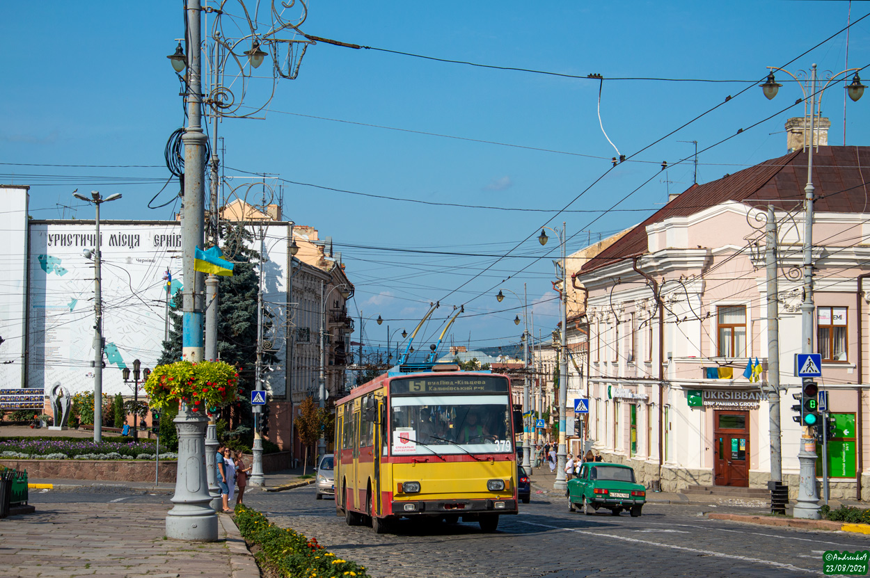 Черновцы, Škoda 14Tr17/7M № 379