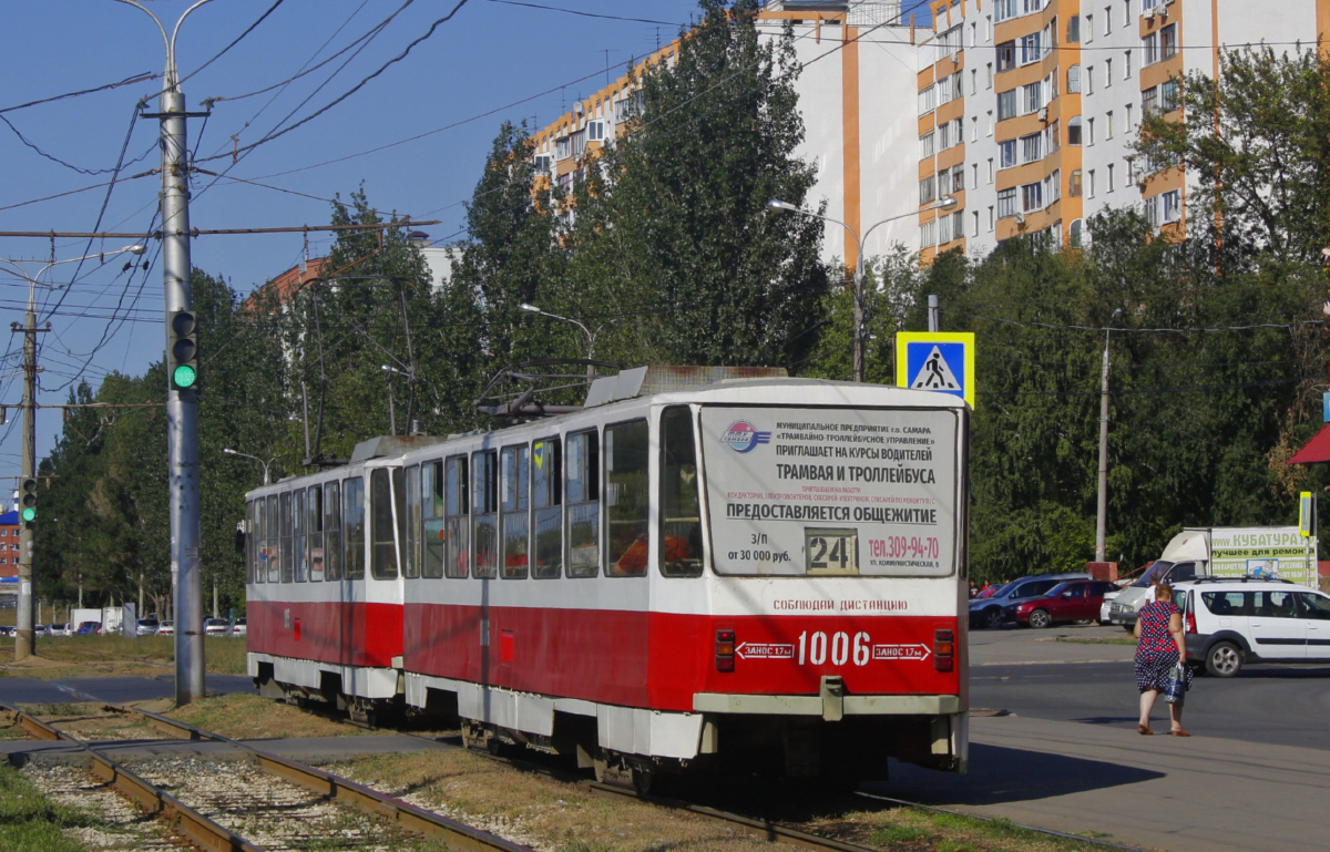 Самара, Tatra T6B5SU № 1006