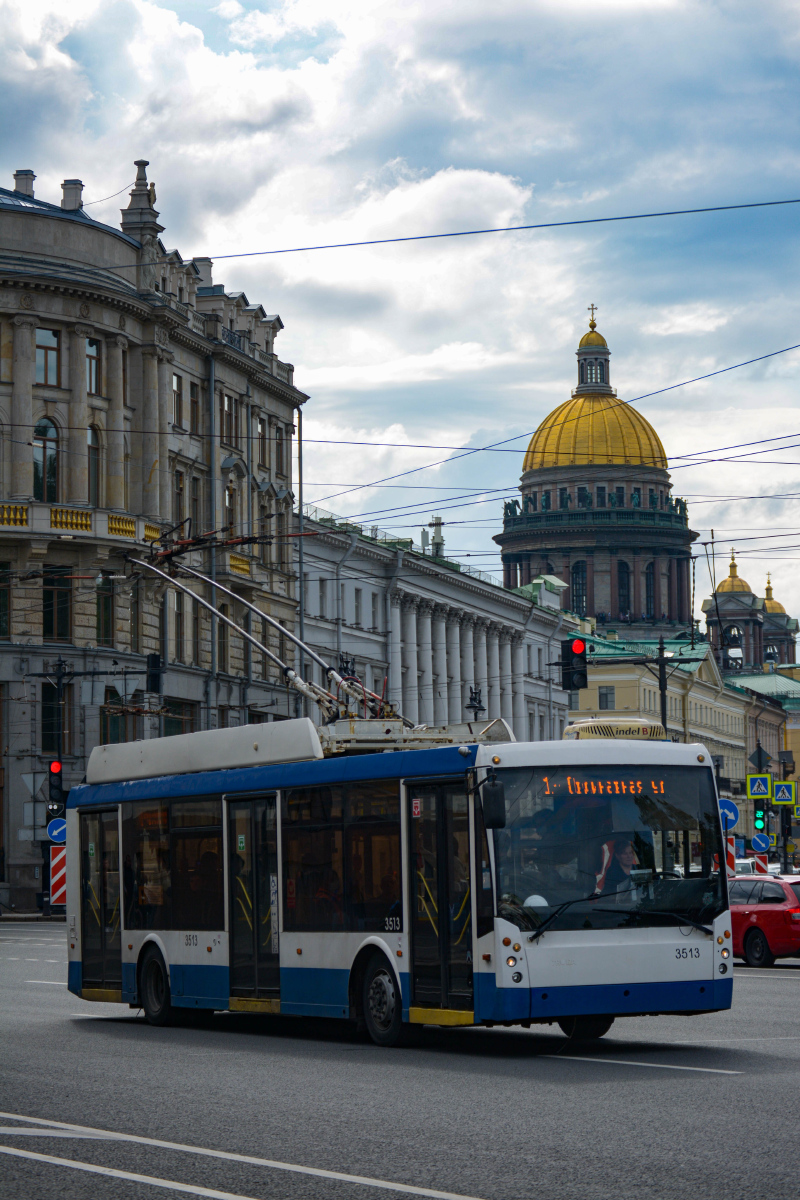 Санкт-Петербург, Тролза-5265.00 «Мегаполис» № 3513