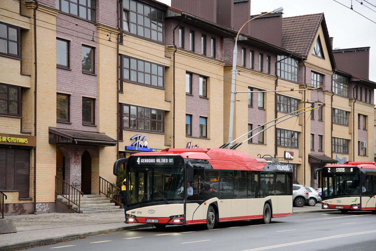 Vilnius, Solaris Trollino IV 12 Škoda č. 1731