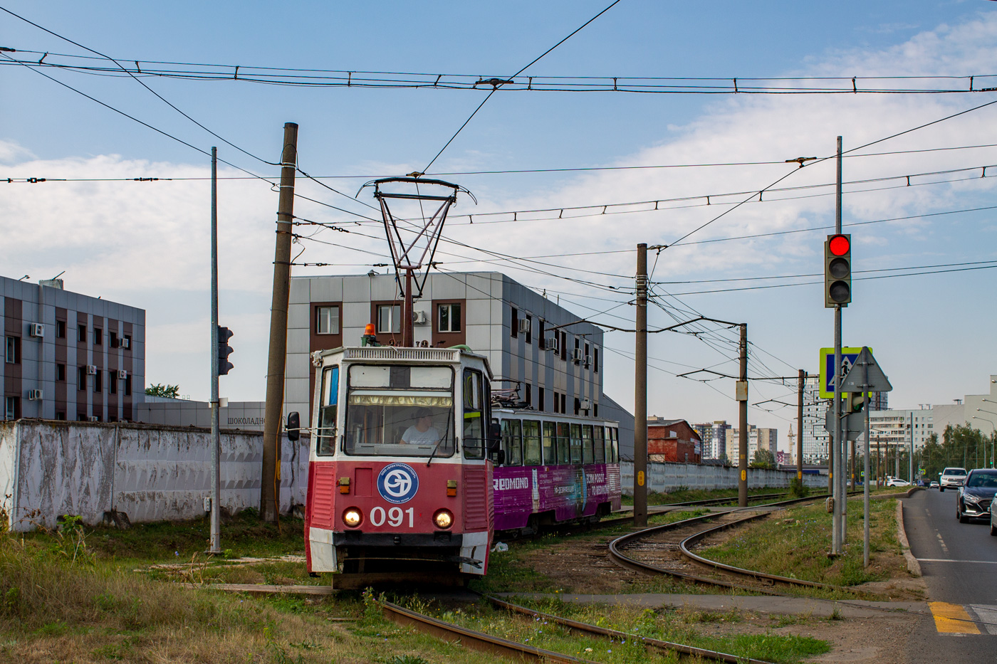 Naberezhnye Chelny, 71-605 (KTM-5M3) č. 091