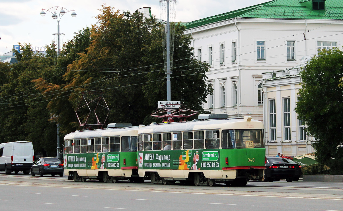 Екатеринбург, Tatra T3SU № 340 Екатеринбург, Tatra T3SU № 340