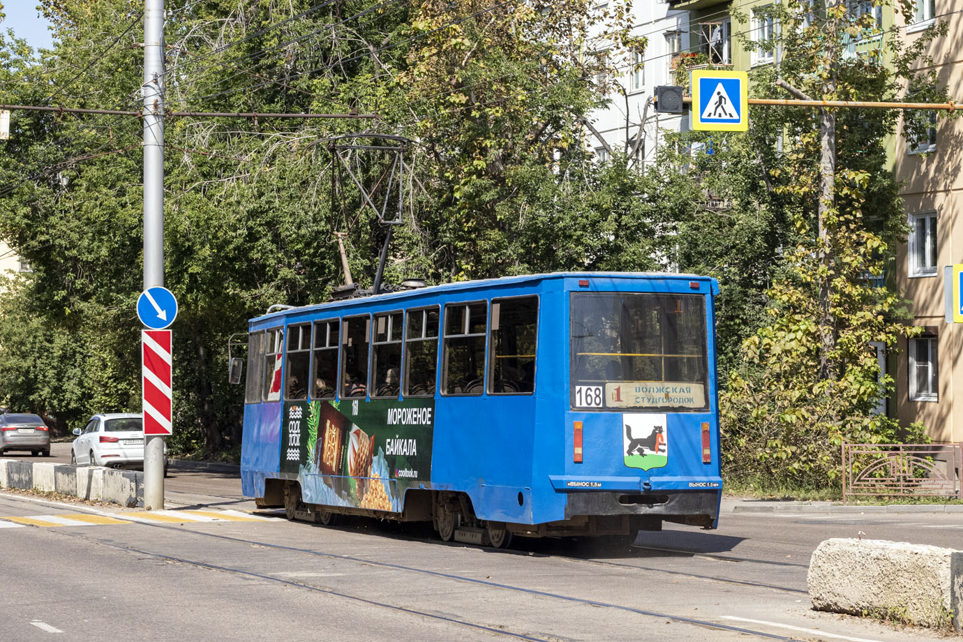 Иркутск, 71-605ТН (КТМ-5М3Р8) № 168