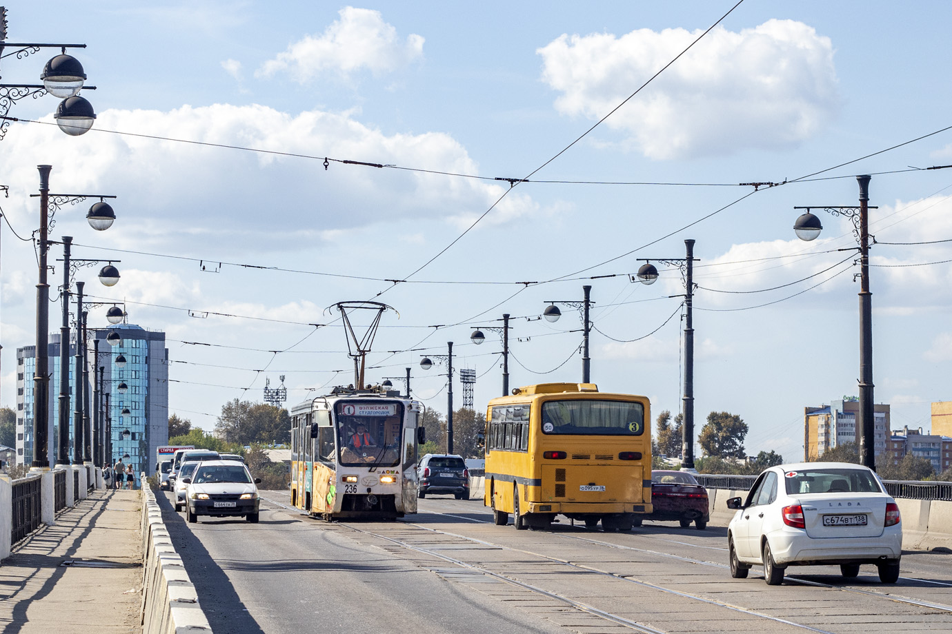 Иркутск, 71-619КТ № 236; Иркутск — Линии и инфраструктура