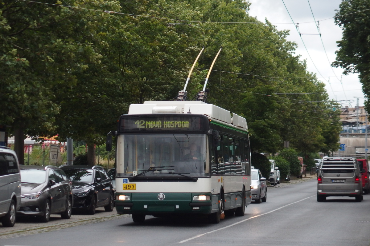 Пльзень, Škoda 24Tr Irisbus Citybus № 497