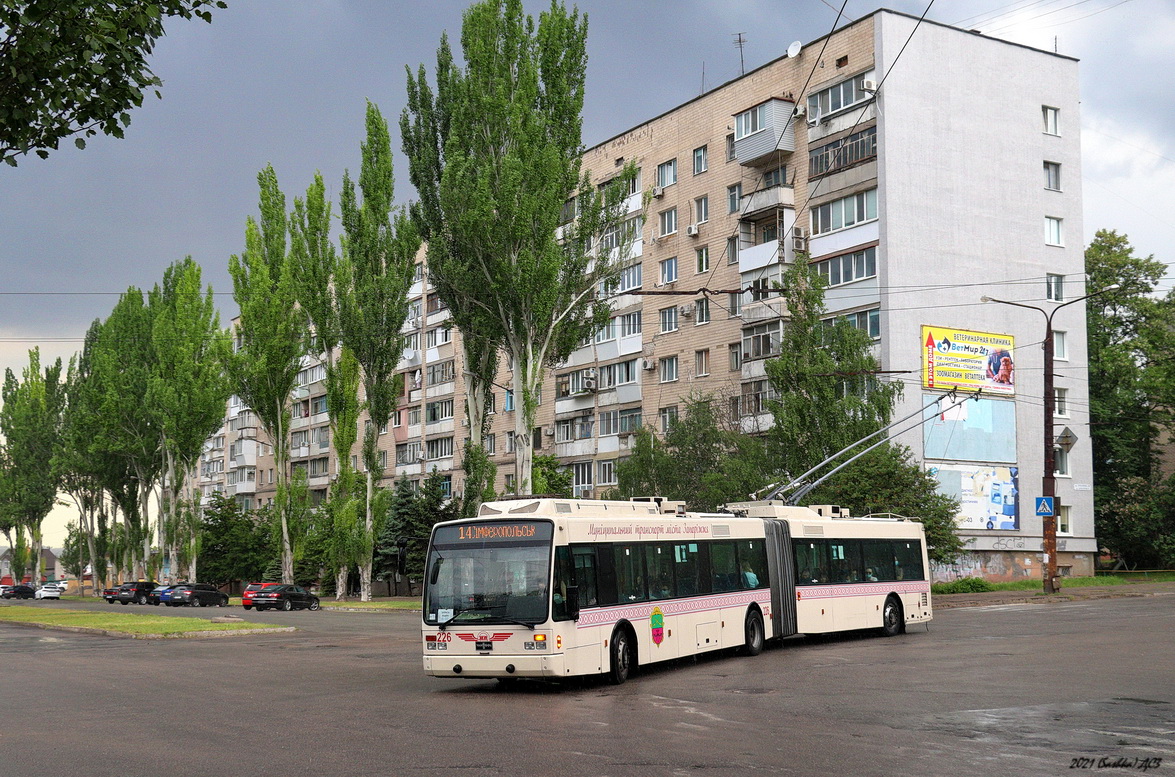 Запорожье, Van Hool AG 300T № 226