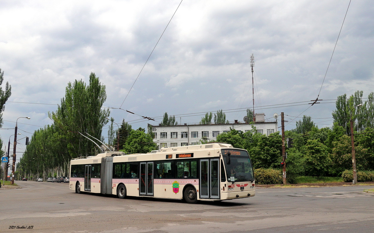 Запорожье, Van Hool AG 300T № 226