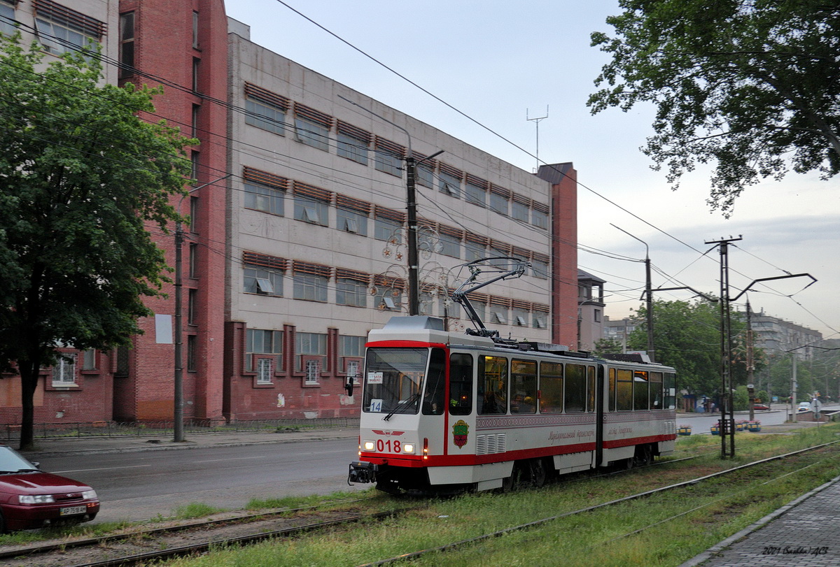 Запорожье, Tatra KT4DM № 018