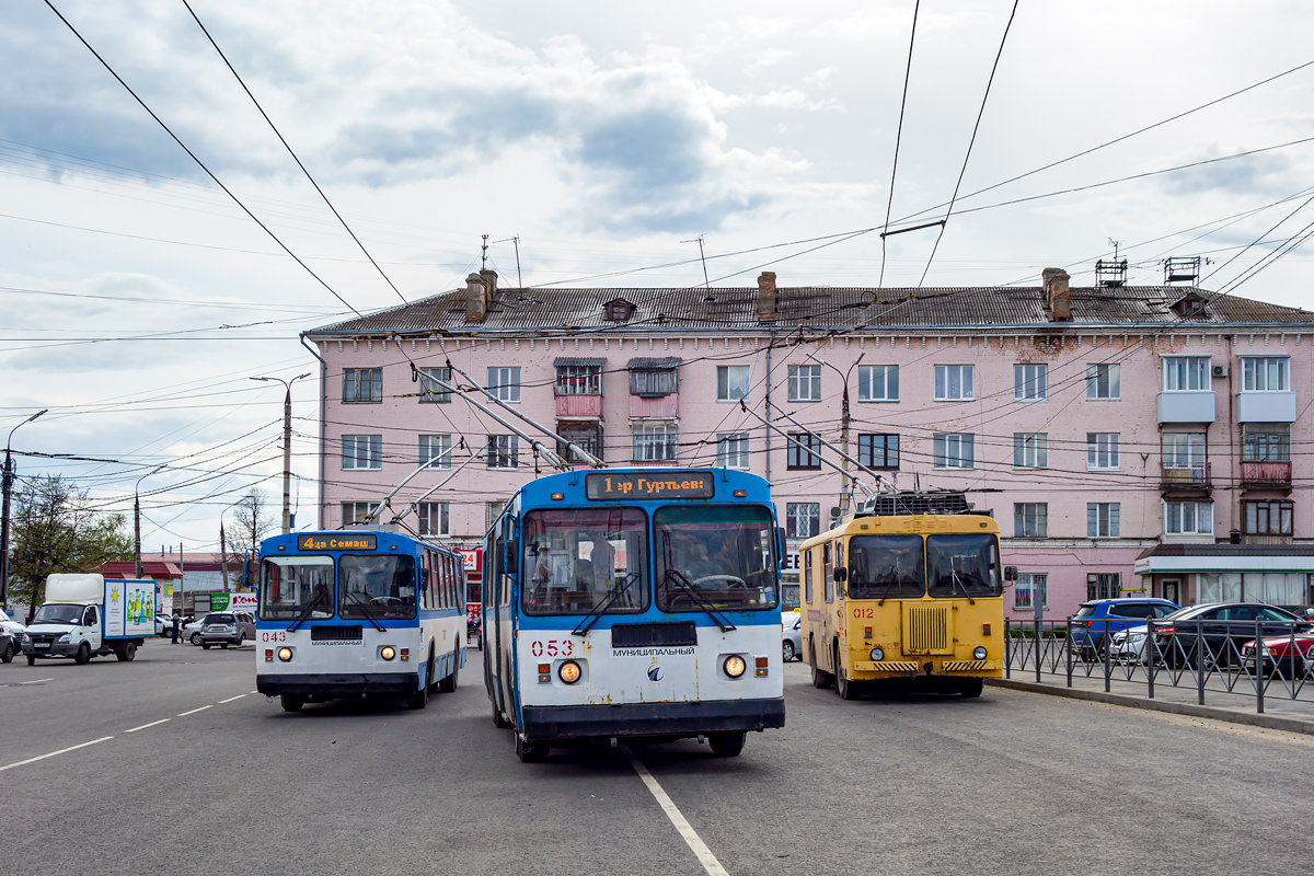 Орёл, ЗиУ-682Г-016  [Г0М] № 043; Орёл, ЗиУ-682Г-016  [Г0М] № 053; Орёл, КТГ-2 № 012