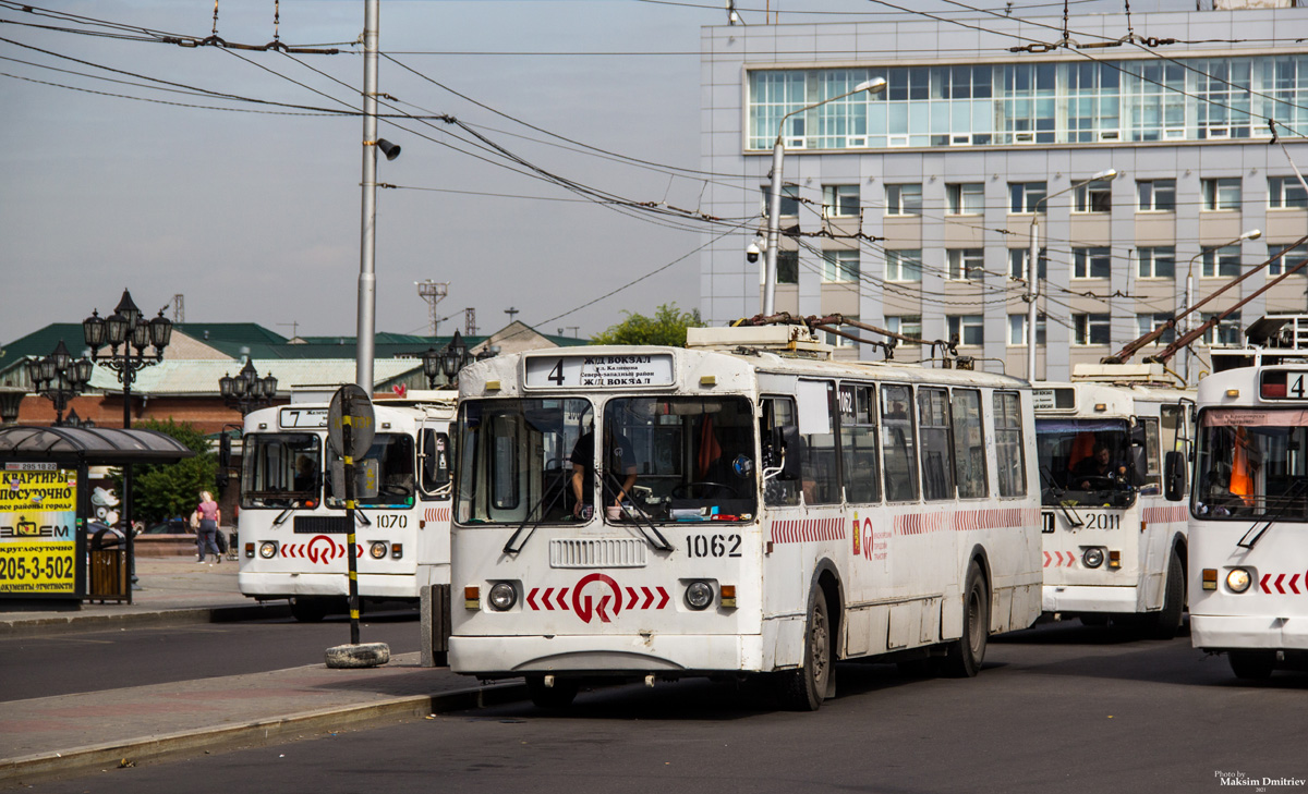 Красноярск, ЗиУ-682Г-016 (018) № 1062; Красноярск, ЗиУ-682 КВР Красноярск № 2050