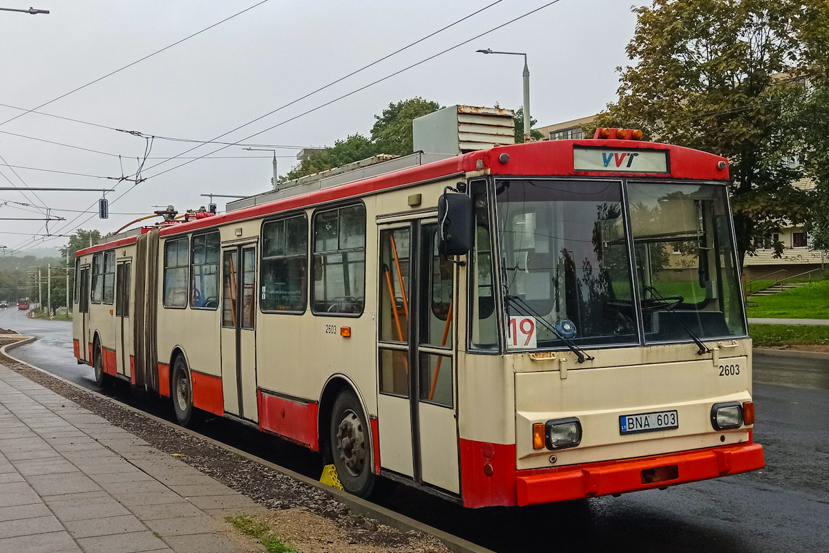 Вильнюс, Škoda 15Tr03/6 № 2603