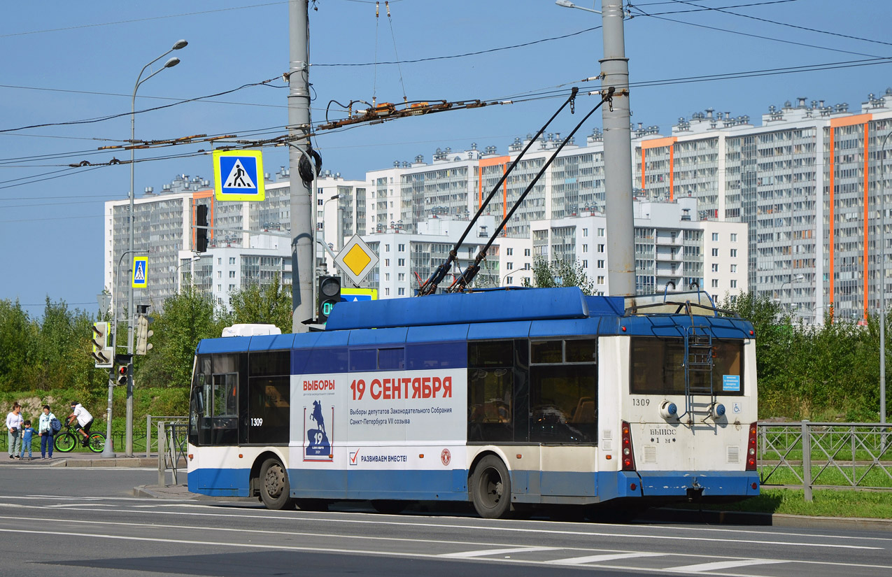 Санкт-Петербург, Тролза-5265.00 «Мегаполис» № 1309