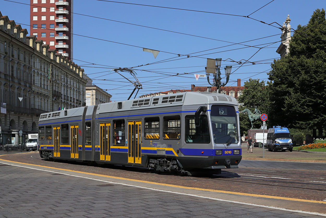 Турин, GTT series 5000 № 5010 Турин, GTT series 5000 № 5010