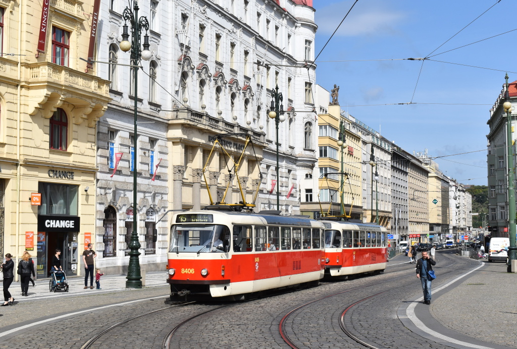 Прага, Tatra T3R.P № 8406