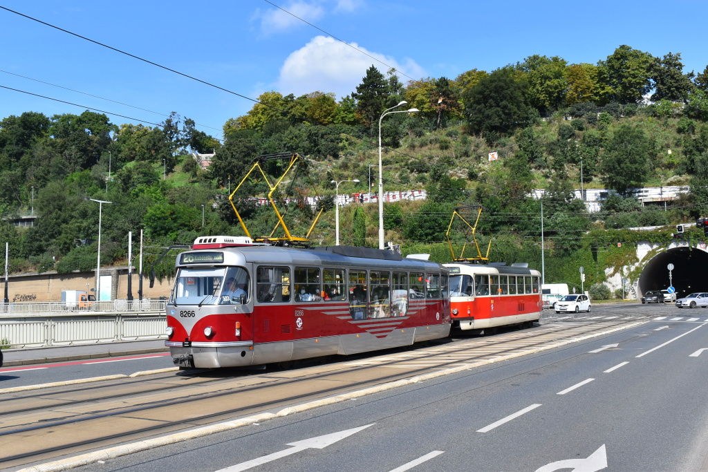 Прага, Tatra T3R.PLF № 8266