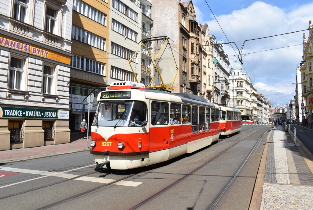 Прага, Tatra T3R.PLF № 8267