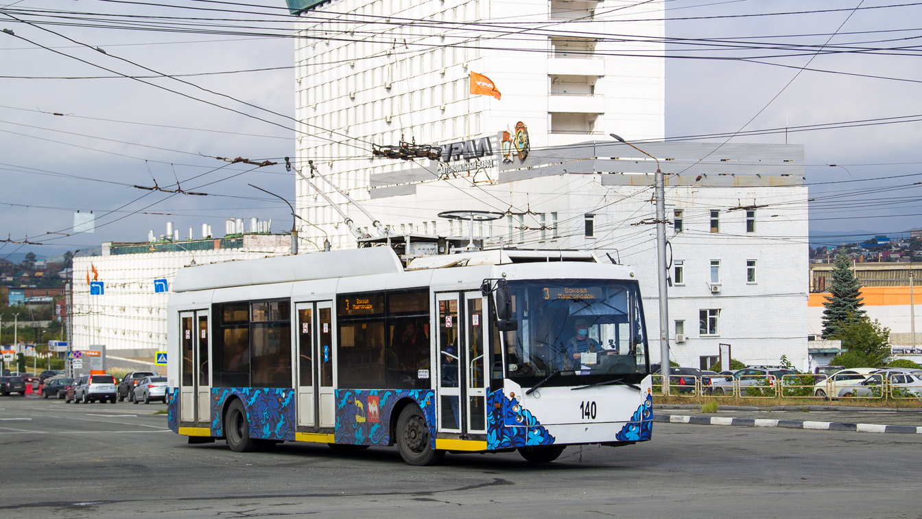 Миасс, Тролза-5265.00 «Мегаполис» № 140