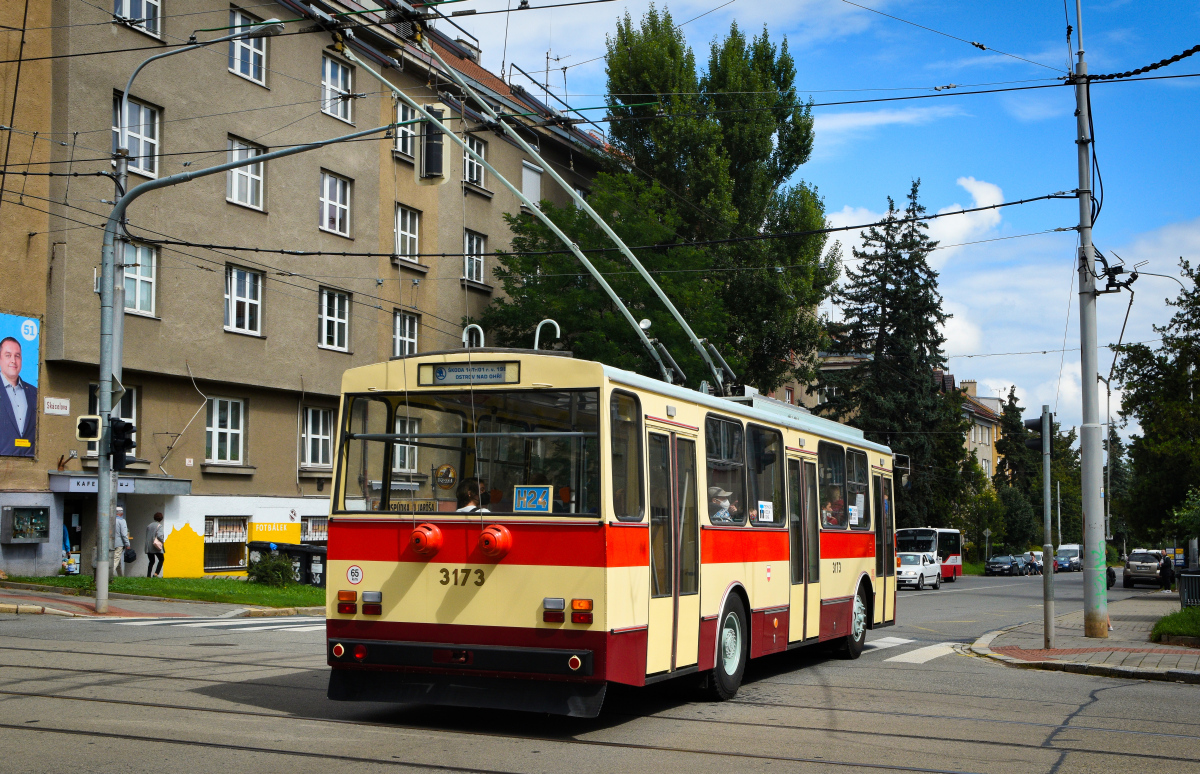 Брно, Škoda 14Tr01 № 3173; Брно — 60 let TMB v Brně