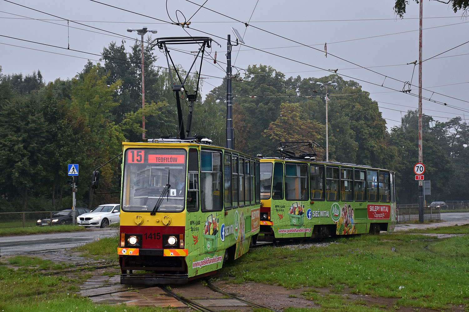 Лодзь, Konstal 805Na № 1415