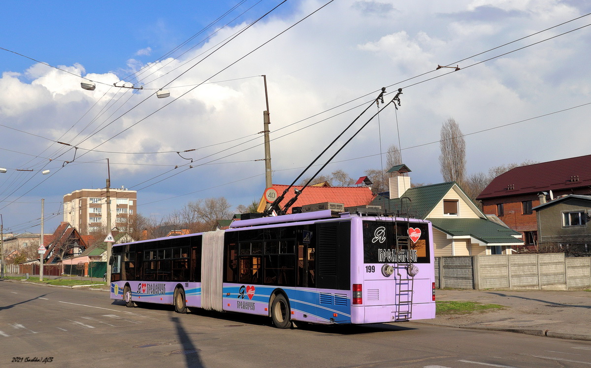 Кременчуг, ЛАЗ E301A1 № 199