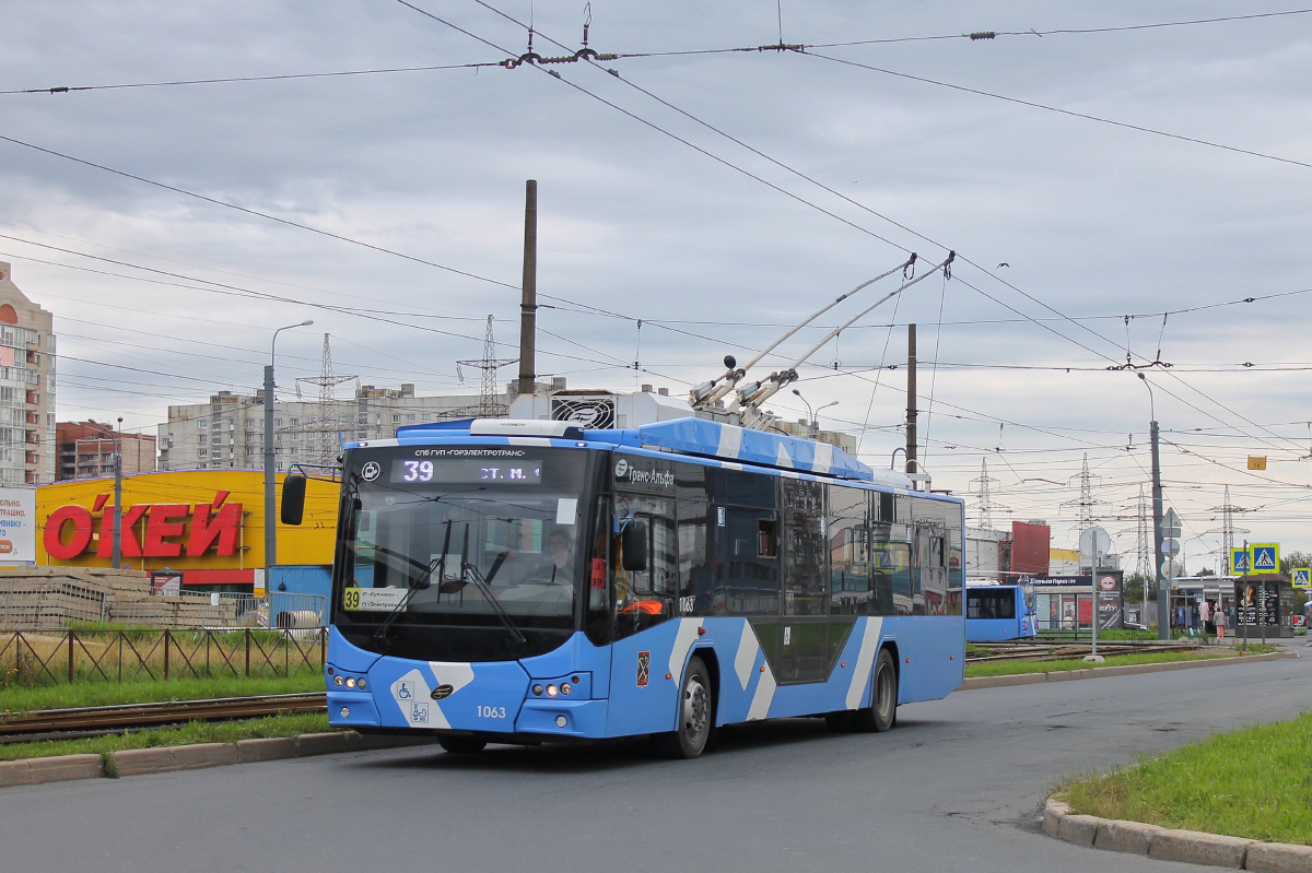 Санкт-Петербург, ВМЗ-5298.01 «Авангард» № 1063