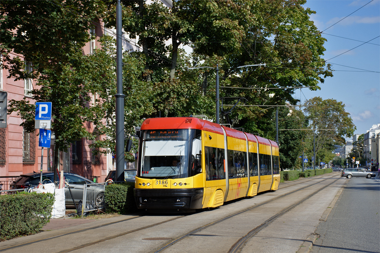 Варшава, PESA Swing 120Na № 3186