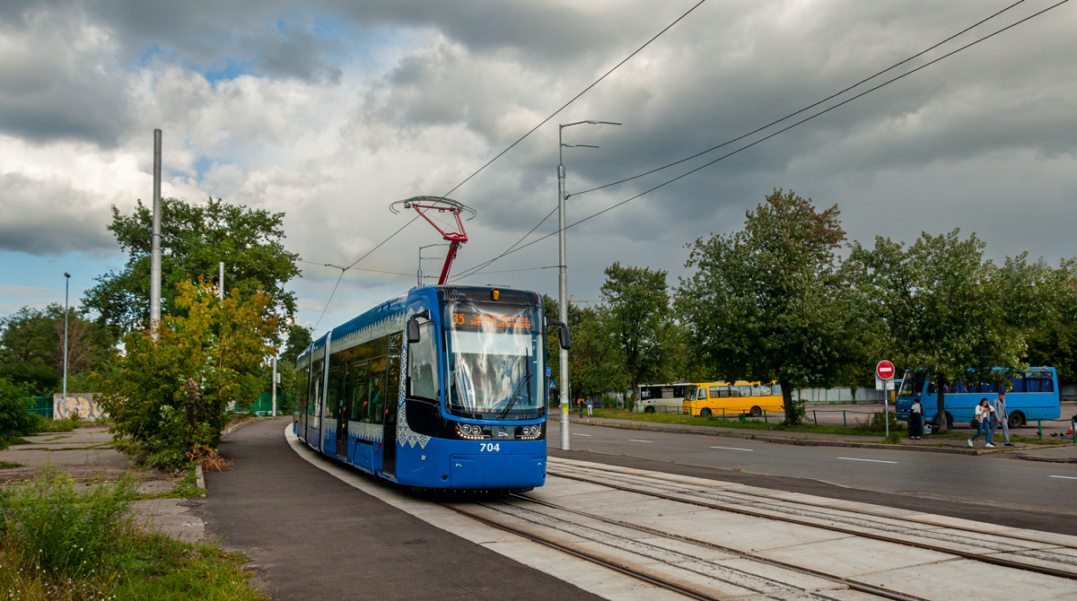 Киев, PESA 71-414К-2 (Fokstrot) № 704