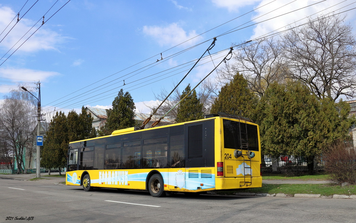 Кременчуг, ЛАЗ E183D1 № 204