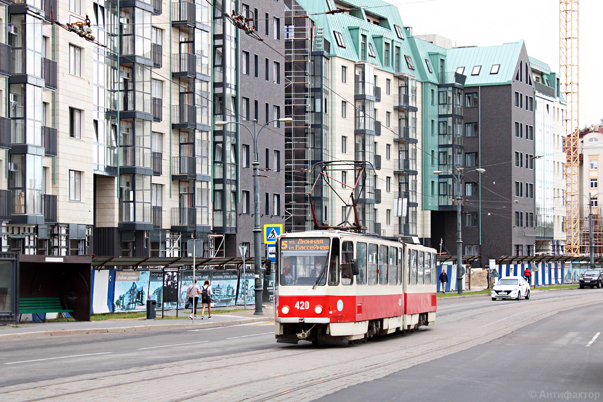 Калининград, Tatra KT4SU № 420