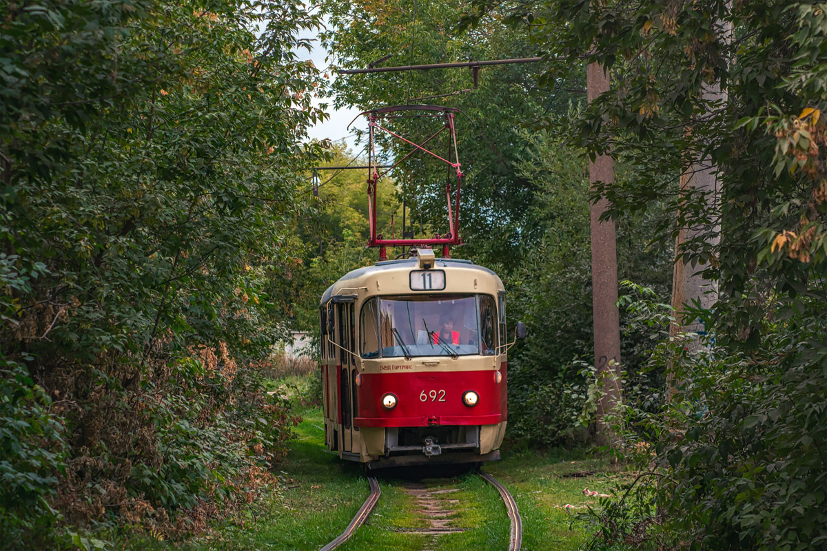 Екатеринбург, Tatra T3SU № 692; Екатеринбург — Линия на Зеленый Остров