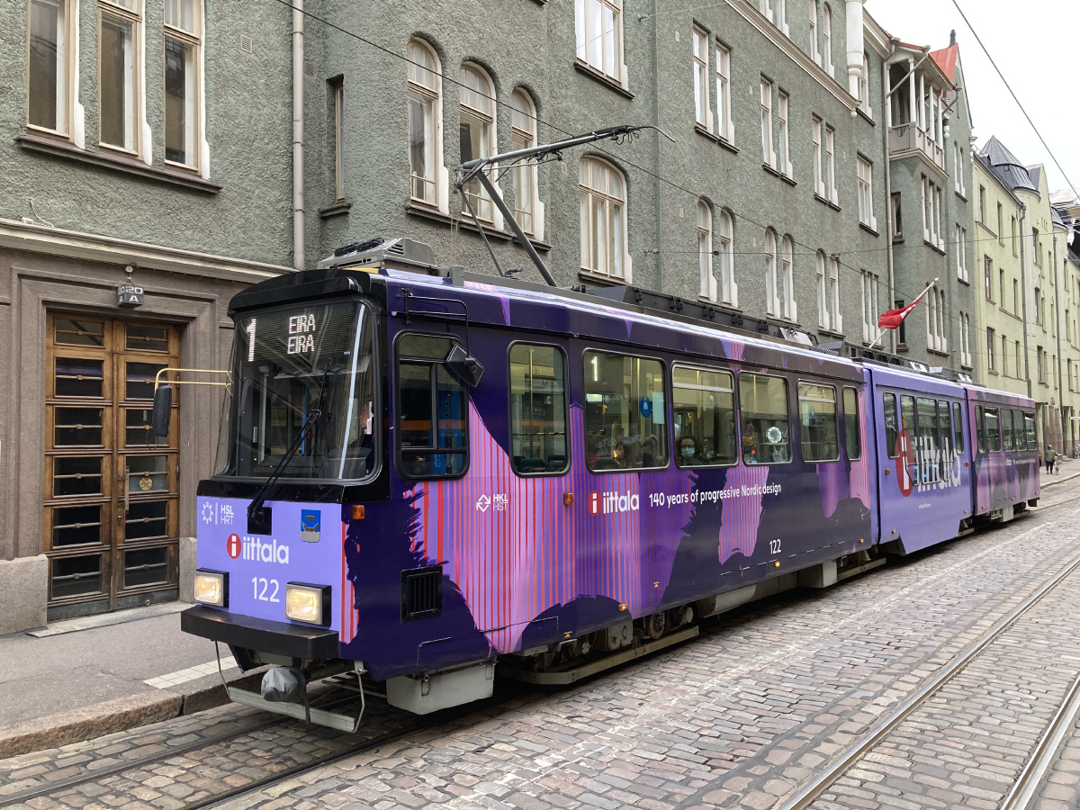 Helsinki — Espoo, Valmet MLNRV1 — 122