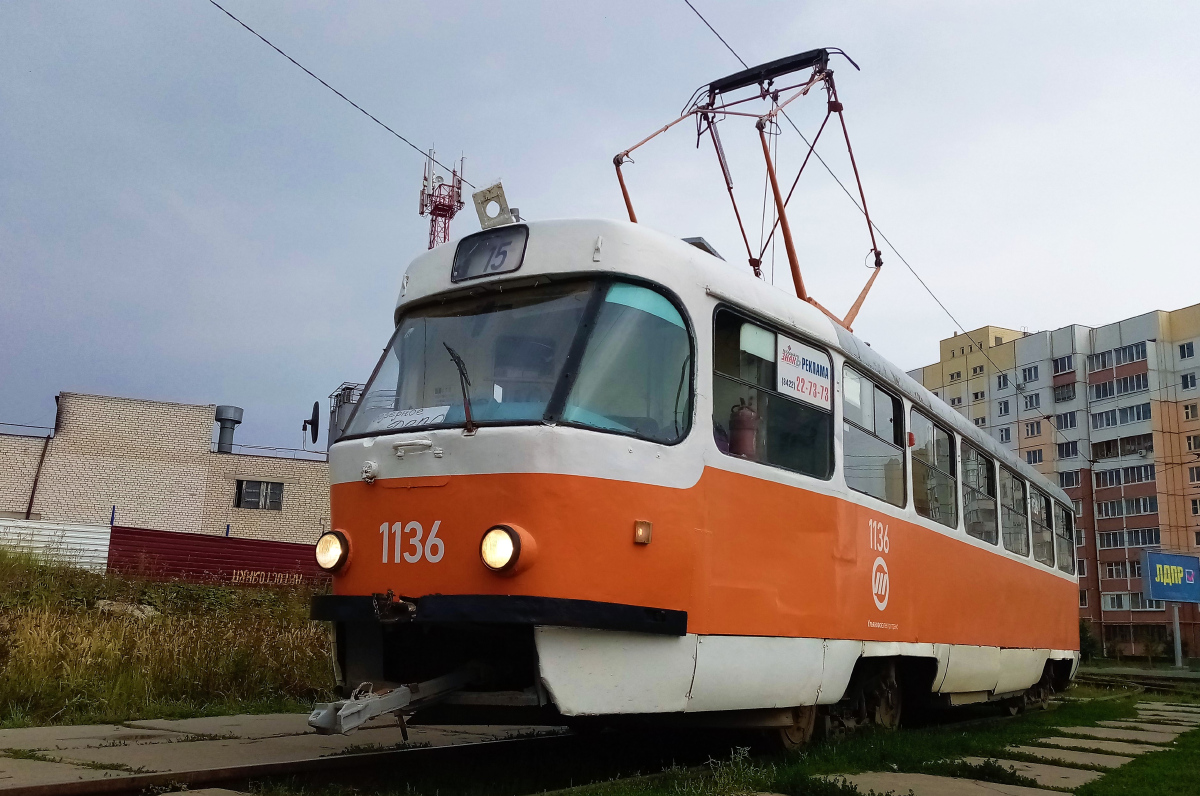 Ульяновск, Tatra T3SU № 1136