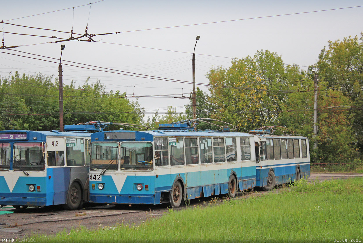 Иваново, ЗиУ-682Г [Г00] № 442; Иваново, ЗиУ-682Г-018 [Г0Р] № 471