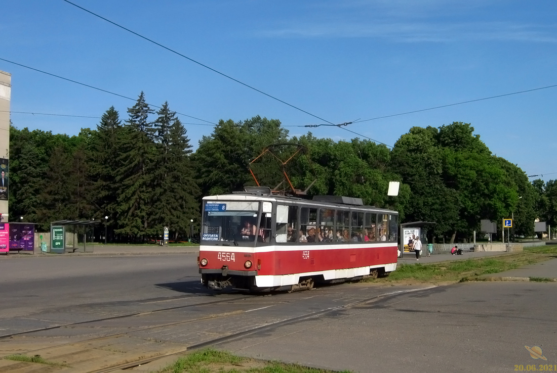 Харьков, Tatra T6B5SU № 4564