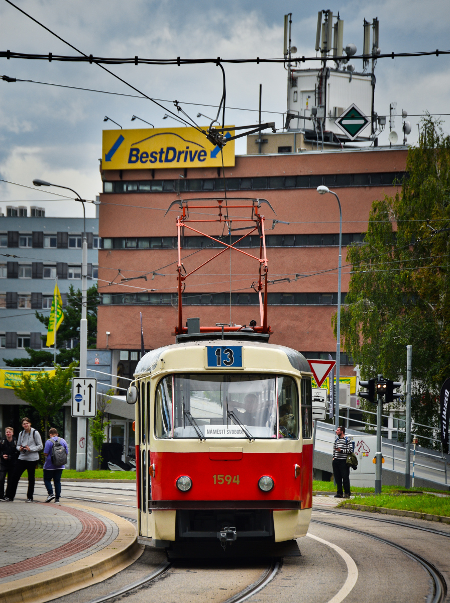 Brno, Tatra T3M č. 1594; Brno — 60 Years of TMB in Brno