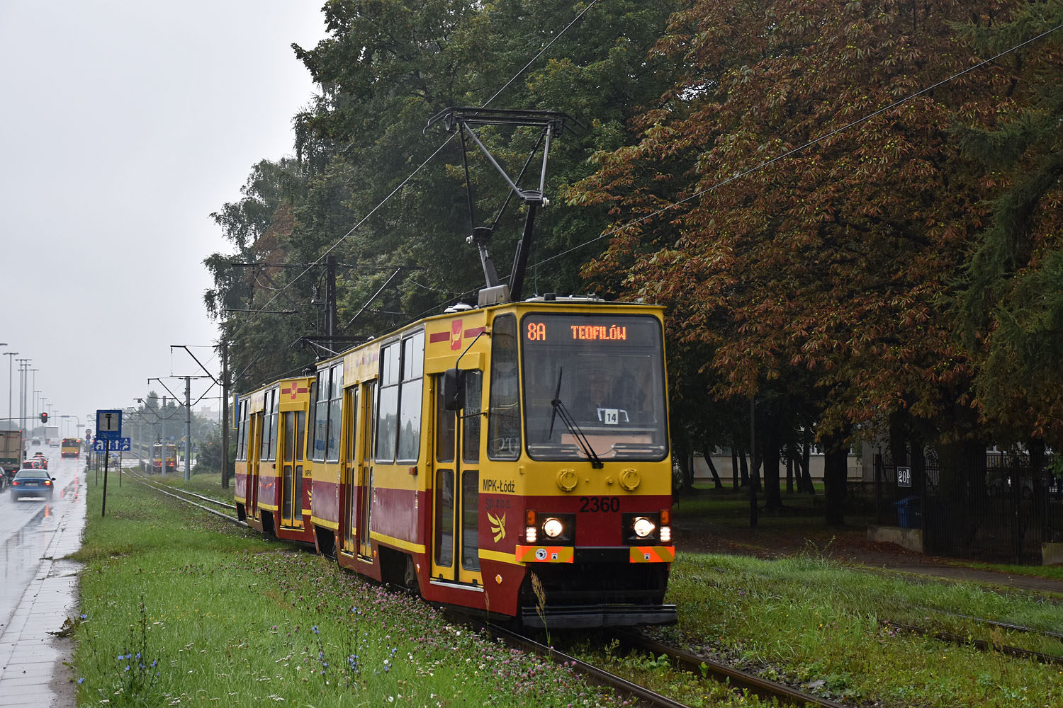 Лодзь, Konstal 805Na № 2360