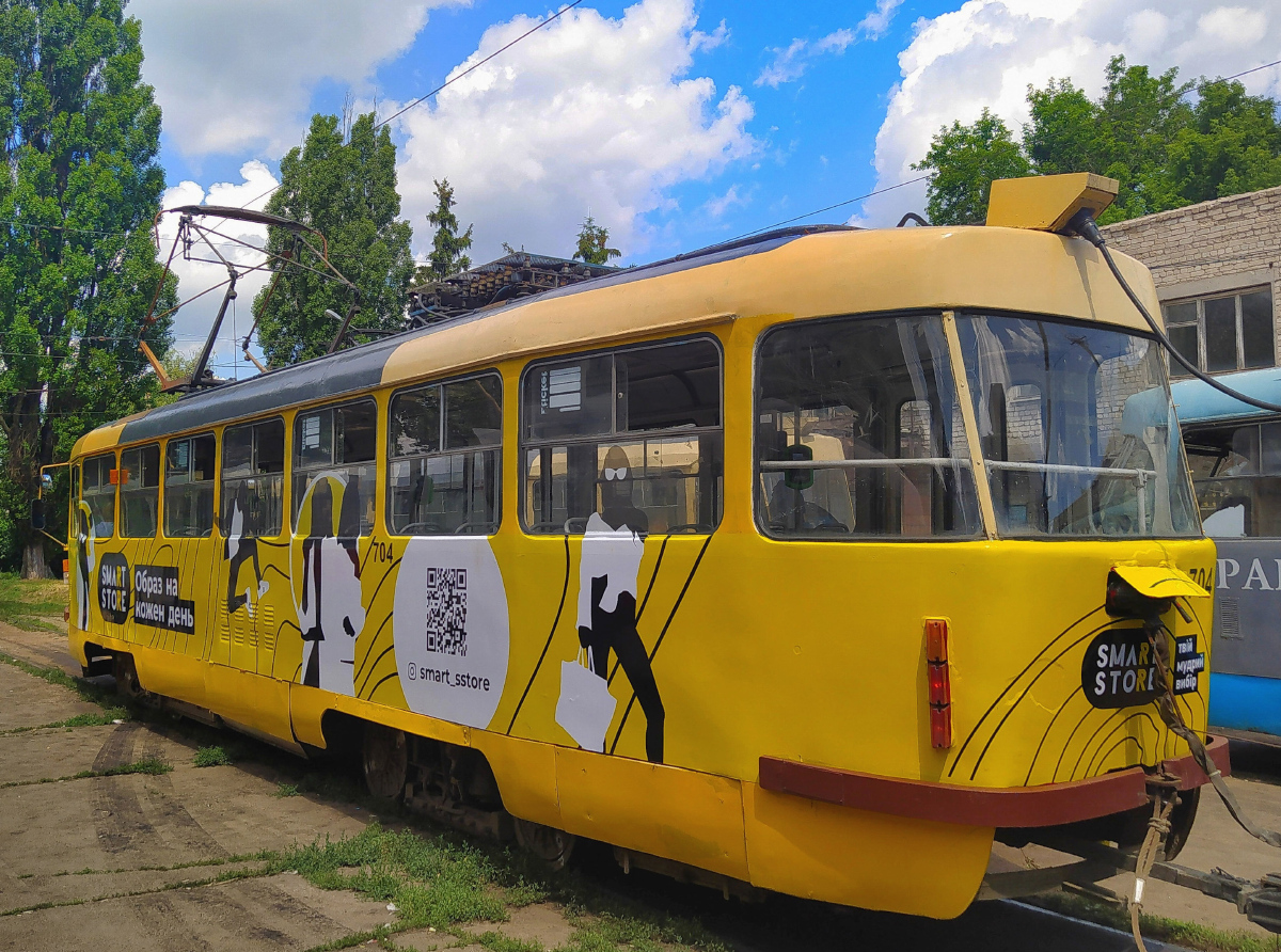 Харьков, Tatra T3A № 704