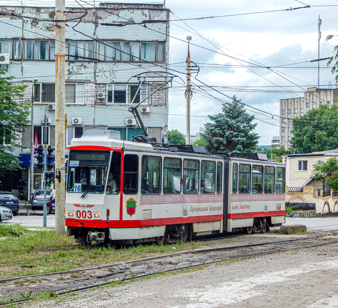 Запорожье, Tatra KT4DtM № 003
