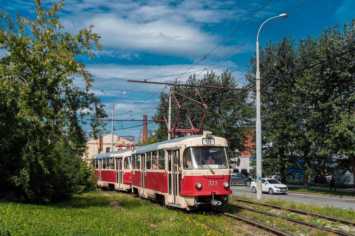 Екатеринбург, Tatra T3SU № 323