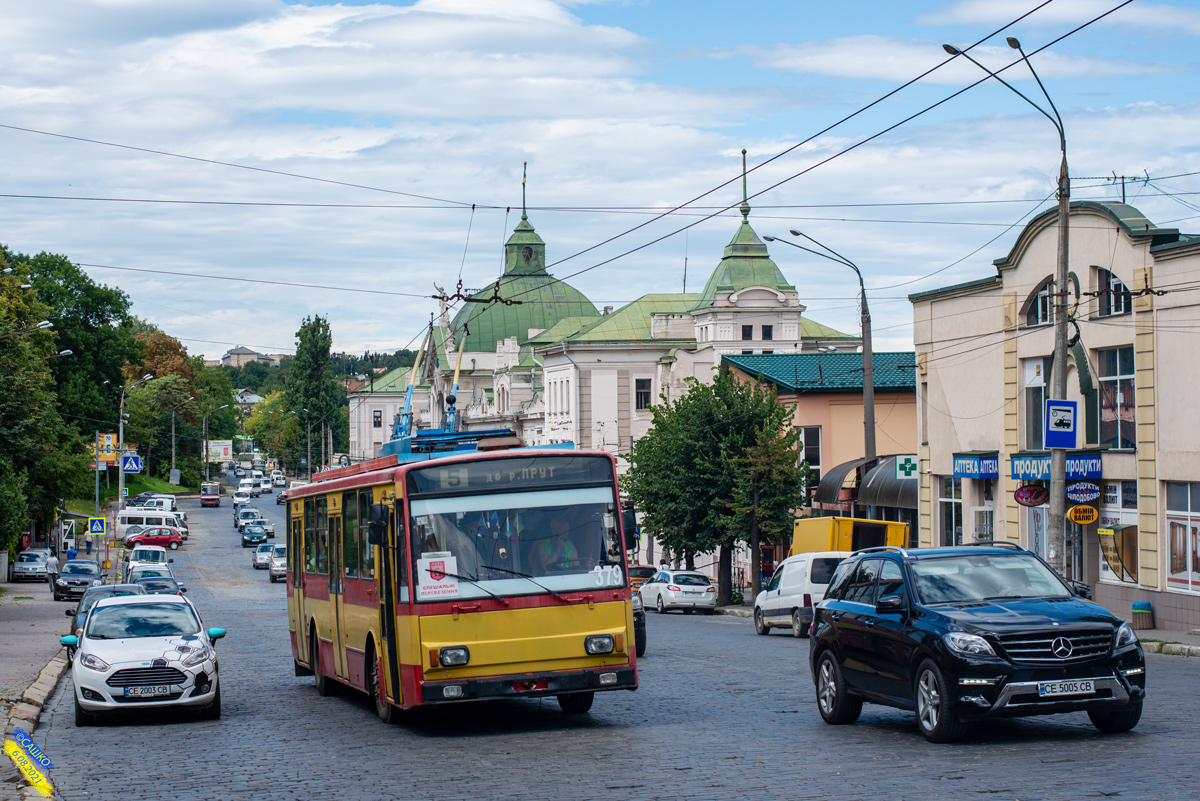 Черновцы, Škoda 14Tr17/7M № 379